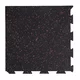 Puzzle fitness szőnyeg összekötő elem inSPORTline Puzeko 50x50x0,5 cm - fekete - B variáns