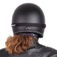 Kask motocyklowy na chopper W-TEC Badachos i gogle Steamrust