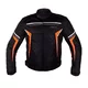 Herren-Motojacke BOS Laganas - Black/Orange