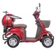Elektrický štvorkolesový vozík inSPORTline Lubica - červená