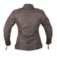 W-TEC Kaika Damen Motorrad Lederjacke - braun