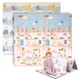 Folding Children’s Mat inSPORTline Michlino 180 x 200 x 1.2 cm - Město/Velryby - Město/Velryby