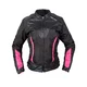 W-TEC Durmana Damen-Motorradjacke - schwarz-rosa - schwarz-rosa