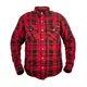 Motorcycle Shirt BOS Lumberjack - Impact Red