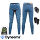 Damskie jeansy motocyklowe W-TEC Dynetis Lady - Niebieski