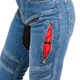 Women’s Motorcycle Jeans W-TEC Dynetis Lady - Blue