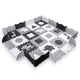 Habszivacs puzzle szőnyeg védőfallal inSPORTline Trastino 30,5x30,5x1 cm, 36 db