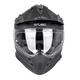 Kask motocyklowy 3w1 matowy W-TEC Valso