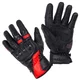 Motorcycle Gloves W-TEC Bowia - černo-červená - černo-červená