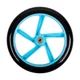 Replacement Front Wheel w/ Bearings for inSPORTline Discola Scooter 230 x 30 mm - Red - Blue