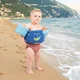 Dětský plovací top s rukávky 2v1 inSPORTline Banarito