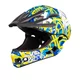 Downhill Helmet W-TEC Delgada - Golden Stars - Freestyle Blue