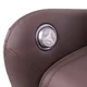 Fotel do masażu masujący inSPORTline Verceti - Brązowy