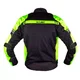 Summer moto jacket W-TEC Dexter - Black-Green