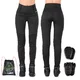 W-TEC Woposum Damen Moto Leggings - schwarz