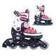 Girls Skates 2in1 Action Gondo Red