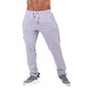 Męskie spodnie dresowe Nebbia Side Stripe Retro Joggers 154 - Szary - Szary