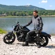 Męskie skórzane spodnie motocyklowe W-TEC Roster - OUTLET