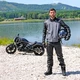 Moto topánky W-TEC Highlander - čierna