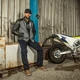 Męskie dżinsy motocyklowe W-TEC Resoluto - Niebieski