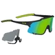 Cycling Sunglasses Kellys Dice - Black-Lime