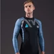 Pánske tričko pre vodné športy Aqua Marina Division - šedá