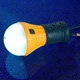 LED prostorová svítilna Munkees Tent Lamp - modrá