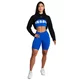 High-Waisted Workout Shorts Nebbia ICONIC 238 - Blue