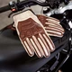Bőr motoros kesztyű W-TEC Retro Gloves - barna-bézs
