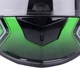 Kask motocyklowy W-TEC V126 + Blenda - Zielony
