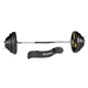 Zestaw: gryf + obciążenia olimpijskie inSPORTline Biceps Herk 120 cm/50 mm 10-45 kg