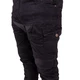 Pánské moto jeansy W-TEC Aredator EVO - černá