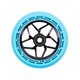 Kółka do hulajnogi LMT L Wheel 115 mm z łożyskami ABEC 9 - Czarno-niebieski