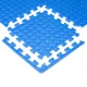 Puzzle podložka inSPORTline Famkin (12 dlaždic, 18 okrajů) - modrá - modrá