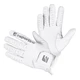 Pánske kožené rukavice inSPORTline Elmgreen - krémovo biela - krémovo biela
