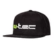 Snapback Hat W-TEC Russjack - Black with Green-White Logo - Black with Green-White Logo