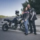 Damska letnia kurtka motocyklowa W-TEC Monaca - Black Mesh-Pink