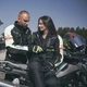 Dámská moto bunda W-TEC Ventura Lady - černá-fluo žlutá