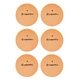 Pingpongové loptičky inSPORTline Elisenda S1 6ks - biela - oranžová