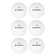 Pingpongové míčky inSPORTline Elisenda S2 6ks - bílá