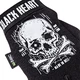 Motorcycle Gloves W-TEC Black Heart Web Skull - L