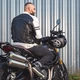 Męskie jeansy motocyklowe W-TEC Komaford - Ciemny szary