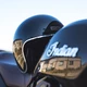 Kask motocyklowy W-TEC Angeric Gloss Black z goglami Steamrust