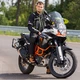 W-TEC Erkalis GS-1729 Herren Softshell Motorradhose - schwarz