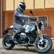 Men’s Leather Motorcycle Jacket W-TEC Sheawen Waxed Grey