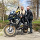 Męskie letnie spodnie motocyklowe W-TEC Jori - Czarno-Szary Digi-Camo