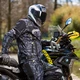 Męska kurtka motocyklowa W-TEC Torebaro - Czarno-Szary Digi-Camo