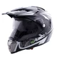 Motocross Helmet W-TEC NK-311 - Cube Black Grey