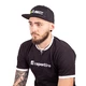 Snapback Hat W-TEC Russjack - Black with Green-White Logo