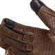 Moto rukavice W-TEC Inverner - 2.jakost - tmavě hnědá